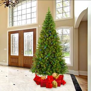 Berkley Jensen 9' LED Pre-Lit Tree with 550 ct. Multi-Color Lights